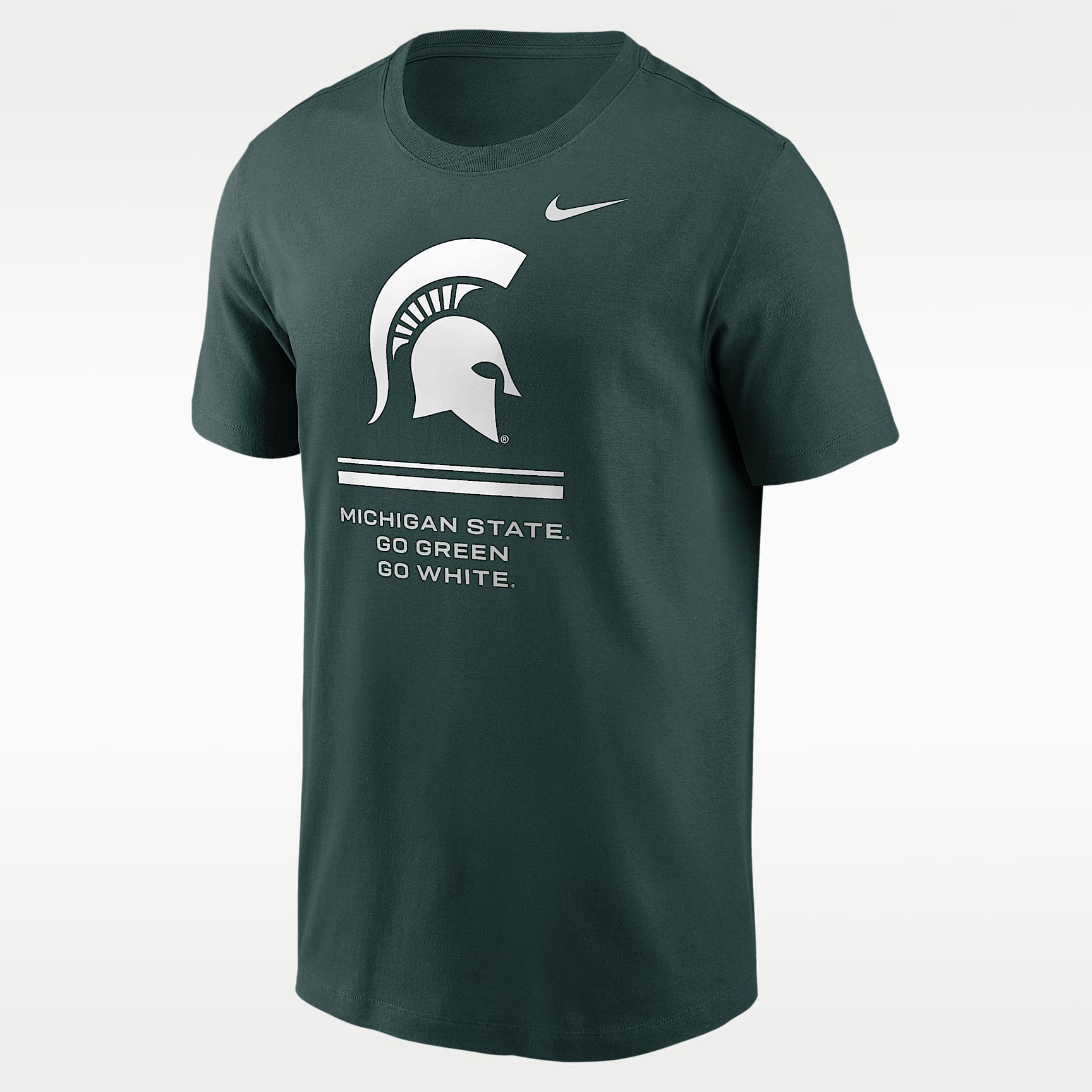 ennoy S/S Border T-Shirt GREEN × WHITE M Michigan State Sideline Men's Nike Dri-FIT College T-Shirt. Nike.com